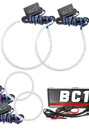 New Arrival Oracle Mini Cooper Countryman 11-15 Halo Kit - ColorSHIFT w/ BC1 Controller