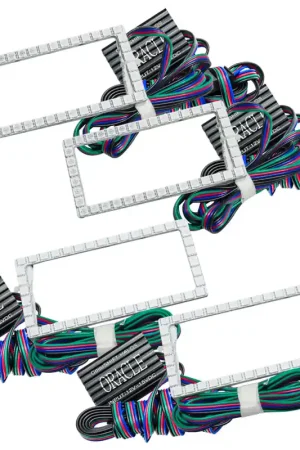 Best Seller Oracle Ford F-150 15-17 Projector Headlight Halo Kit - ColorSHIFT w/o Controller