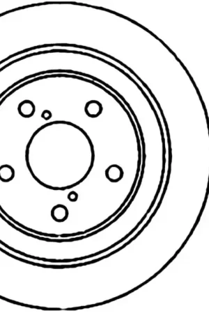 Viral StopTech 90-08 Subaru Legacy/Forester/Impreza Rear Right Drilled SportStop Cryo Rotor