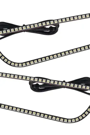 Must Have Oracle 1421 Polaris RZR 900/1000 Turbo Dynamic RGB+A Seq Turn Signal Headlight Halo Kit