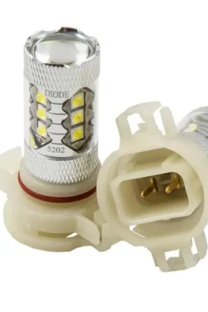Worldwide Shipping Diode Dynamics 5202/PSX24W XP80 LED - Cool - White (Pair)