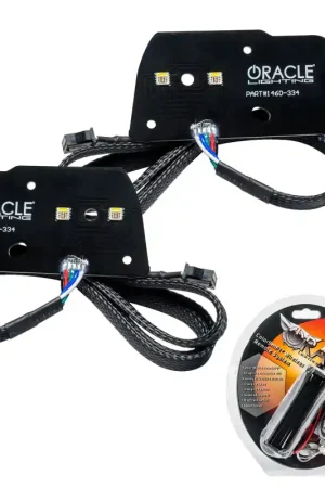 Oracle 21-22 Ford F-150 ColorSHIFT RGB+W Headlight DRL Upgrade Kit w/ RF Controller Bulk Order