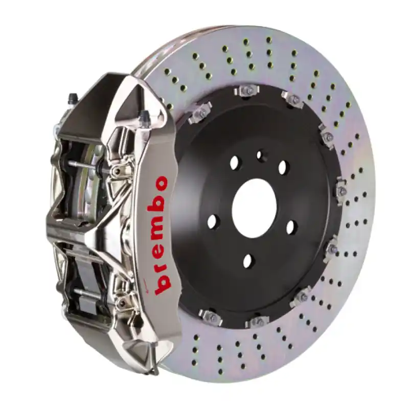 Brembo 25+ BMW X3 30/X3 M50 xDrive Fr GT-R BBK 6 Pist Billet 405x34 2pc Rotor Drilled- Nickel Plated Trusted Brand