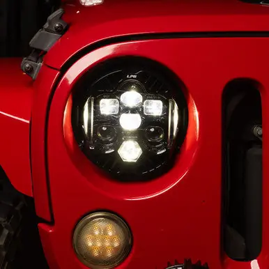 Hot Picks Baja Designs 07-18 Jeep Wrangler JK DOT LP6 LED Headlight Kit (For LED Headlights)- Amber