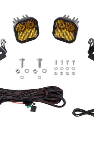 Diode Dynamics 2021 Ford Bronco SS3 LED Ditch Light Kit - Yellow Pro Combo Exclusive