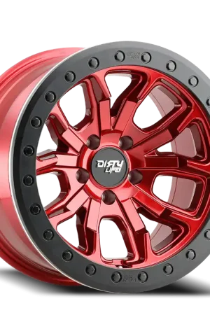 Weekend Sale Dirty Life Race Wheels DT-1 9303 Crimson Candy Red 17X9 6-139.7 -12Mm 106Mm