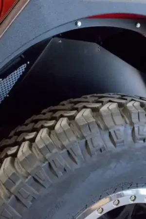 Limited Time DV8 Offroad 2018+ Jeep Wrangler JL Rear Inner Fenders - Black