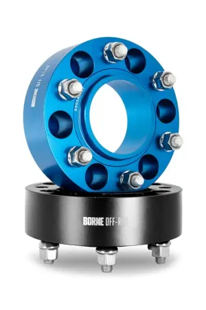 Price Cut Borne Off-Road Wheel Spacers - 6x139.7 - 106 - 30mm - M12 - Black