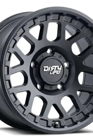 Dirty Life 9306 Mesa 17x9 / 5x127 BP / -12mm Offset / 78.1mm Hub Matte Black Wheel Discount