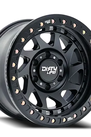 Deal Dirty Life Race Wheels Enigma Race 9313 Matte Black 17X9 5-127 -12Mm 78.1Mm