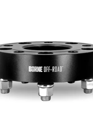 Top Pick Borne Off-Road Wheel Spacers - 5x127 - 71.6 - 45mm - M14 - Black