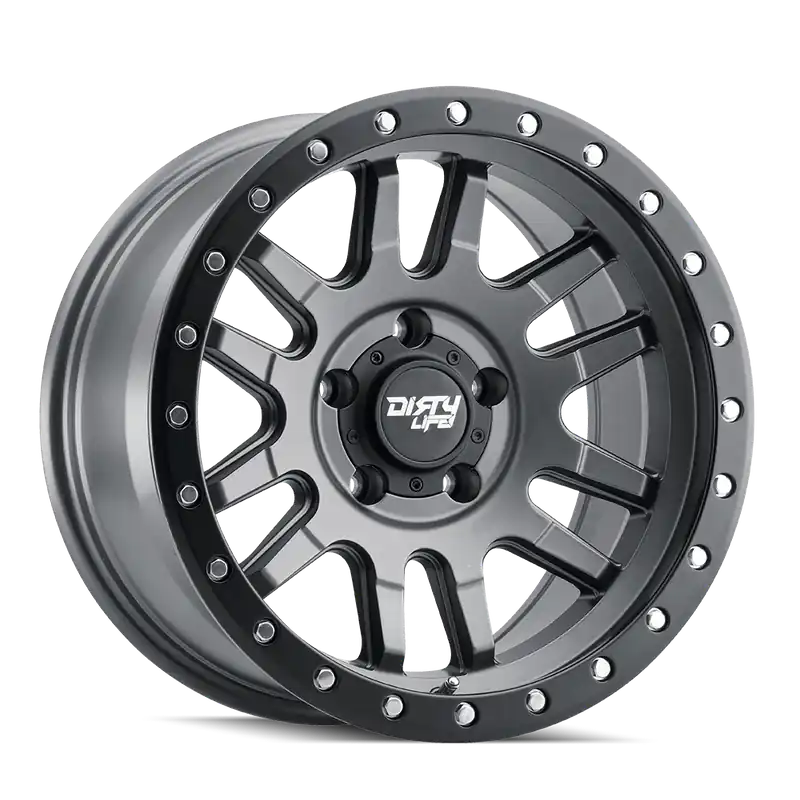 Dirty Life Race Wheels Canyon Pro 9309 Satin Graphite 17X9 6-139.7 0Mm 106Mm Genuine