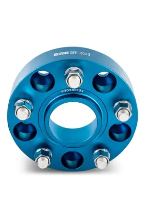 Borne Off-Road Wheel Spacers - 5x127 - 71.6 - 38.1mm - M14 - Blue Same Day Shipping