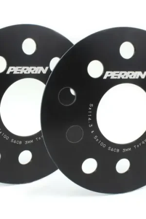 PERRIN Subaru/Toyota/Scion 3mm Wheel Spacers (Slip-On Style/No Studs) 5x114.3/5x100 56mm CB - Pair Secure Checkout