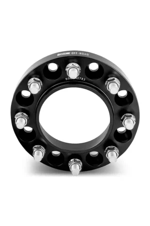 Handmade Borne Off-Road Wheel Spacers - 8X170 - 125 - 38.1mm - M14 - Black