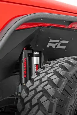 Jeep Front Inner Fenders Vertex Shocks 07-18 Wrangler JK Rough Country Hassle-Free Returns