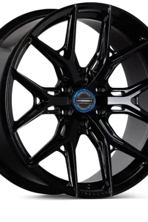 Vossen HF6-4 22X9.5 / 6X139.7 / ET30 / Deep Face / 95.1 - Gloss Black Wheel Luxury