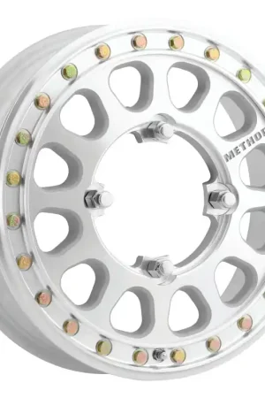 Method MR401-R UTV Beadlock 15x5 / 5+0/43mm Offset / 4x156 / 127mm CB Machined - Raw Wheel Don’t Miss Out