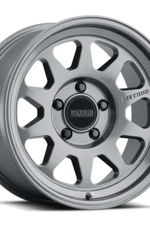 Method MR316 17x8 25mm Offset 6x5.5 106.25mm CB Gloss Titanium Wheel Free Shipping