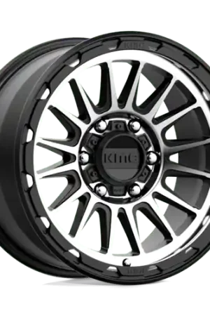 KM542 17X9 6X5.5 S-BLK MACH 18MM Fan Favorite