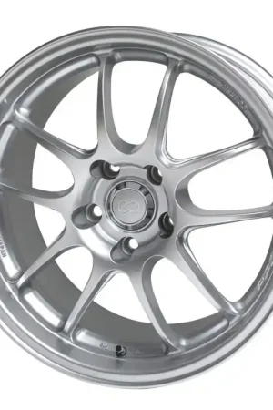 Enkei PF01 18x9.5 5x114.3 35mm Offset 75mm Bore Silver Wheel Original