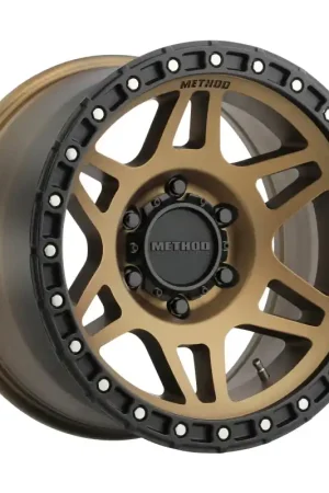 Markdown Method MR312 17x8.5 0mm Offset 6x5.5 106.25mm CB Method Bronze/Black Street Loc Wheel