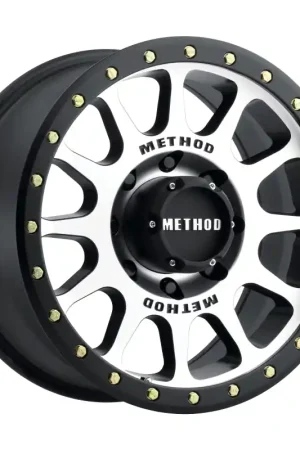 Method MR305 NV 18x9 +18mm Offset 8x170 130.81mm CB Machined/Black Street Loc Wheel Don’t Miss Out