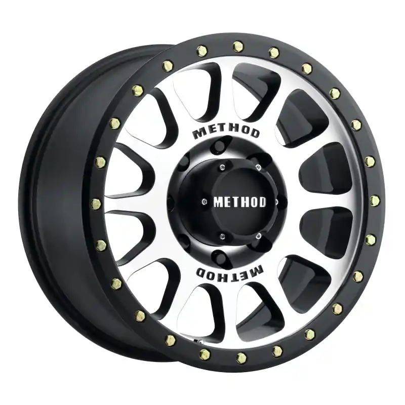 Method MR305 NV 18x9 +18mm Offset 8x170 130.81mm CB Machined/Black Street Loc Wheel Don’t Miss Out
