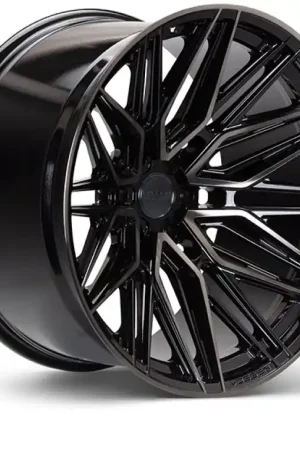 Reduced Price Vossen HF6-5 22x12 / 6x139.7 / ET-44 / Ultra Deep Face / 106.1 - Tinted Gloss Black Wheel