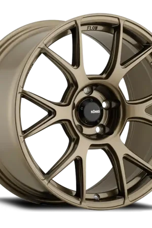 Free Shipping Konig Ampliform 18x8.5 5x108 ET43 Gloss Bronze