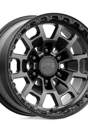 KM718 17X8.5 6X135 S-BLK GTCC 00MM Free Returns