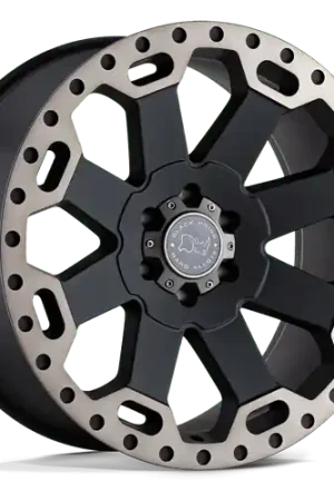 BR WARLORD 18X9 6X139 -12 112 M-BLK DDT In Demand