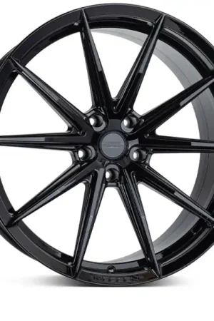 Vossen HFX-2 22x10.5 / 5x120 / ET38 / Deep Face / 72.56 - Gloss Black Wheel Today Only