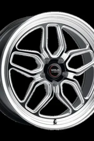 Flash Sale Weld Racing 18x5 Laguna Drag 5x115 ET32 BS1.5 Gloss BLK MIL DIA 78.1