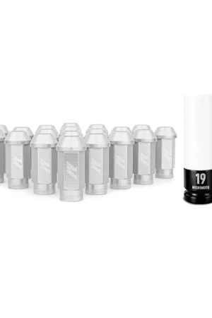 Money Back Guarantee Mishimoto Aluminum Locking Lug Nuts M12x1.25 20pc Set Silver