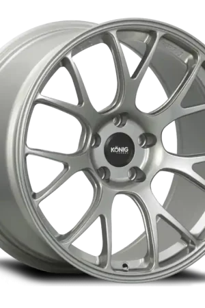 Konig Forged F1M 18X9.5 5X114.3 ET25 Ash Silver Knurled Bead Get Yours