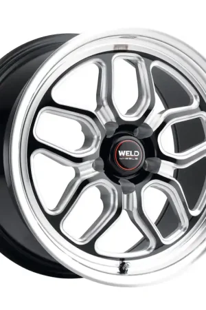 Mega Sale Weld S107 17X11 Laguna 5X127 ET-44 BS4.25 Gloss Black MIL Dia 78.1