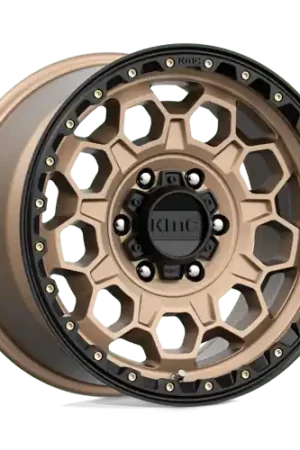 KM545 17X9 6X5.5 M-BRZ BLK LP 18MM Flash Sale