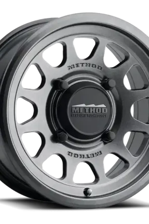 Method MR414 Bead Grip 15x10 / 6+4/25mm Offset / 5x4.5 / 76mm CB Graphite Wheel Limited Edition