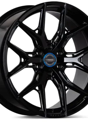 Vossen HF6-4 22x9.5 / 6x139.7 / ET20 / Deep Face / 106.1 - Gloss Black Wheel Free Shipping