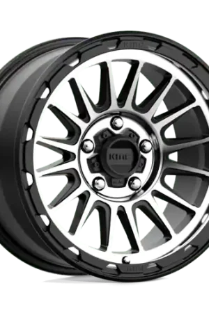 KM542 17X9 5X5.0 S-BLK MACH 18MM Factory Price