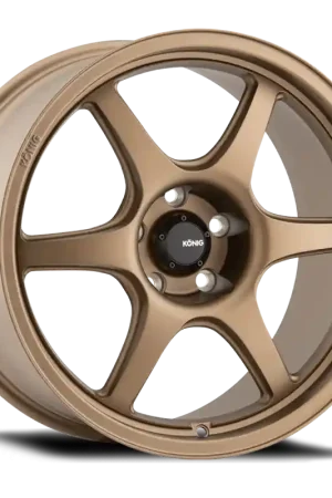Konig Hexaform 15x8 4x100 ET25 Matte Bronze Money Back Guarantee