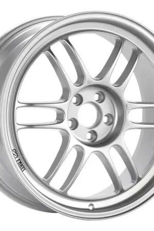 Limited Edition Enkei RPF1 17x7.5 5x114.3 48mm Offset 73mm Bore Silver Wheel RX8 / 06-10 Civic Si