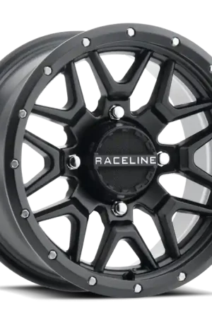 Sale Raceline A94B Krank 15x7in / 4x137 BP / 10mm Offset / 110.18mm Bore - Satin Black Wheel