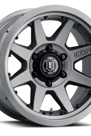 Limited Time ICON Rebound Pro 17x8.5 6x5.5 0mm Offset 4.75in BS 106.1mm Bore Titanium Wheel
