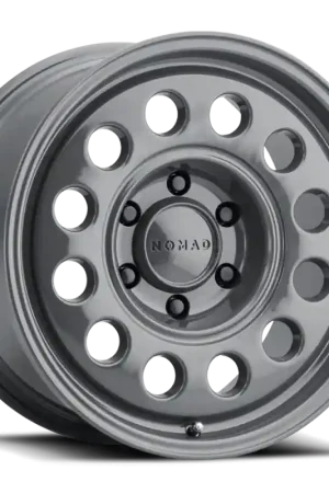 Instant Buy Nomad N501UG Convoy 16x8in / 6x139.7 BP / -10mm Offset / 106.1mm Bore - Gloss Grey Wheel