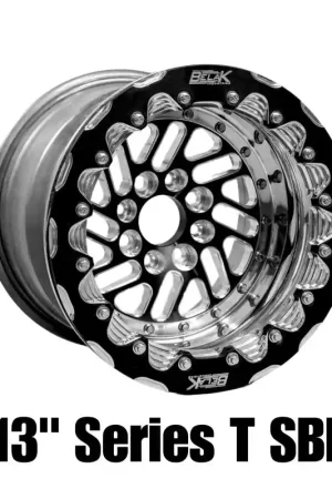 Belak 13x10 / 5in BS / 4x100 BP / High Pad / Series Twisted Wheel - Single Beadlock Trusted Brand