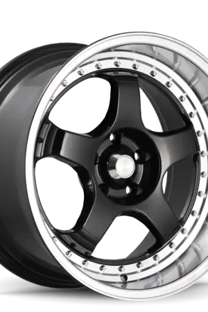 Konig SSM 18x9 5x114.3 ET22 Gloss Black w/ Machined Lip Fresh Stock
