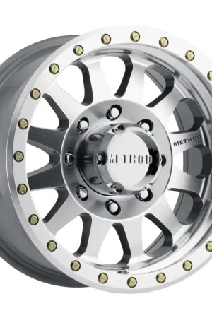Method MR304 Double Standard 17x8.5 0mm Offset 8x170 130.81mm CB Machined/Clear Coat Wheel Time-Limited