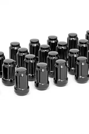 1/2x20 Lug Nut Set of 24 | Black Today Only